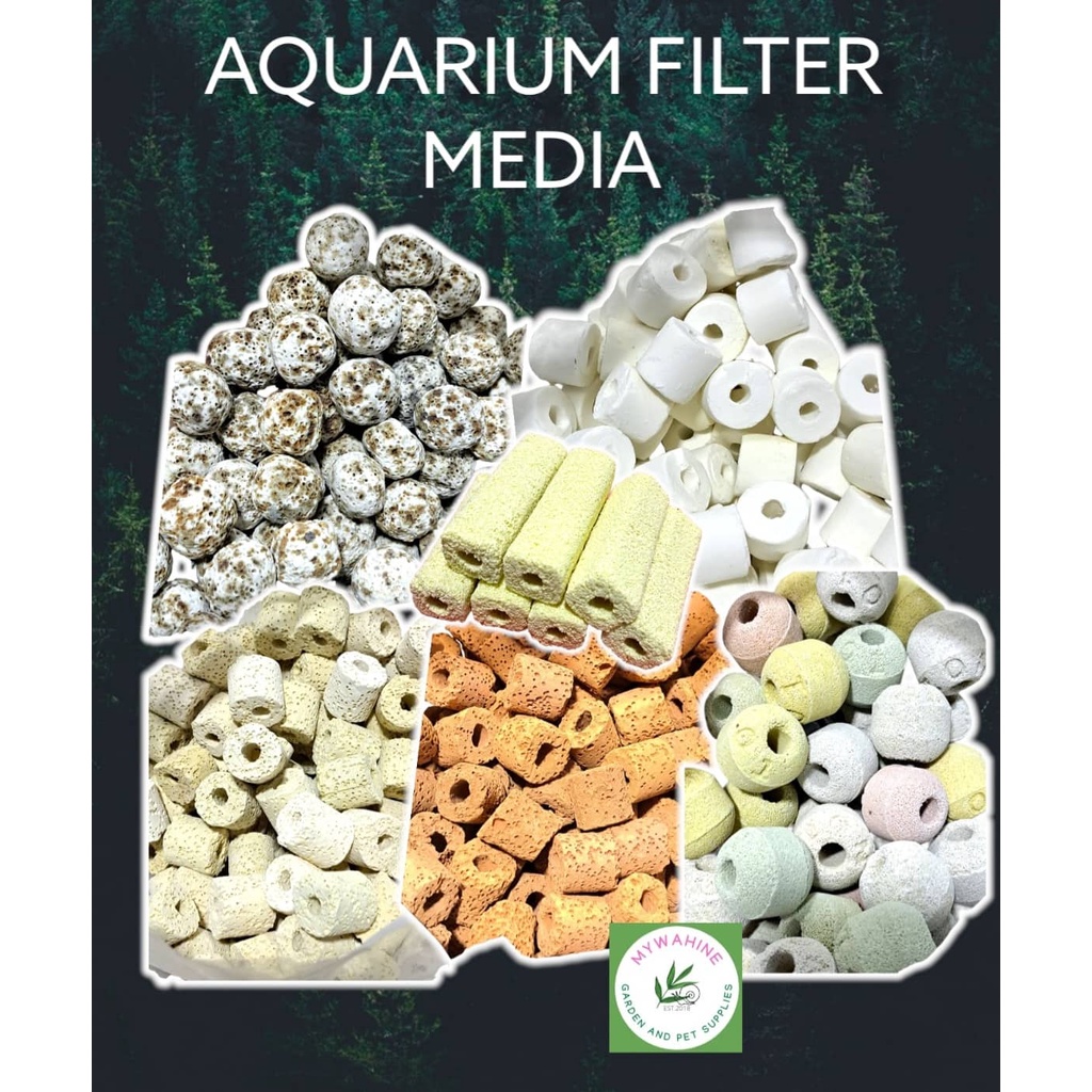 AQUARIUM FILTER MEDIA FISH TANK LAVA POROUS CERAMIC BAKKI ROLL NANO