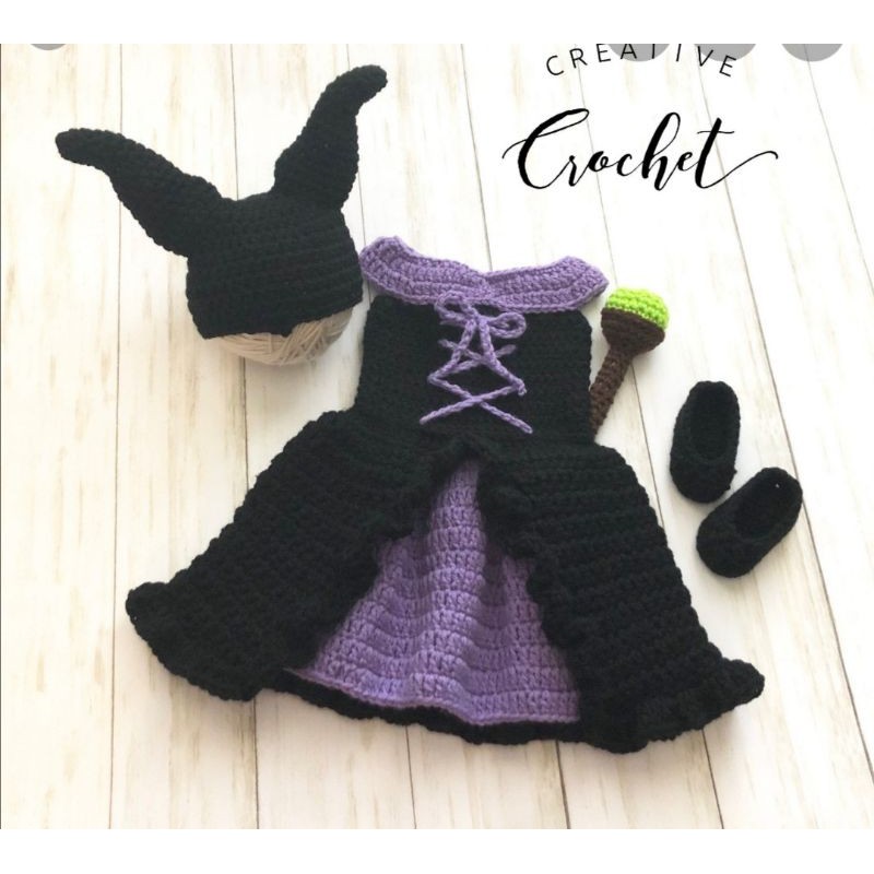 Baby maleficent hot sale costume