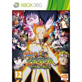 Naruto Shippuden Ultimate Ninja Storm Revolution Xbox360 Game Discs ...