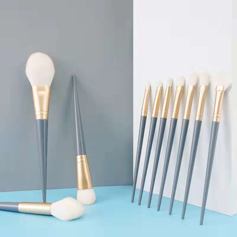 10pcs Makeup Brush Set Super Soft Makeup Brushes Beauty Tools Shopee