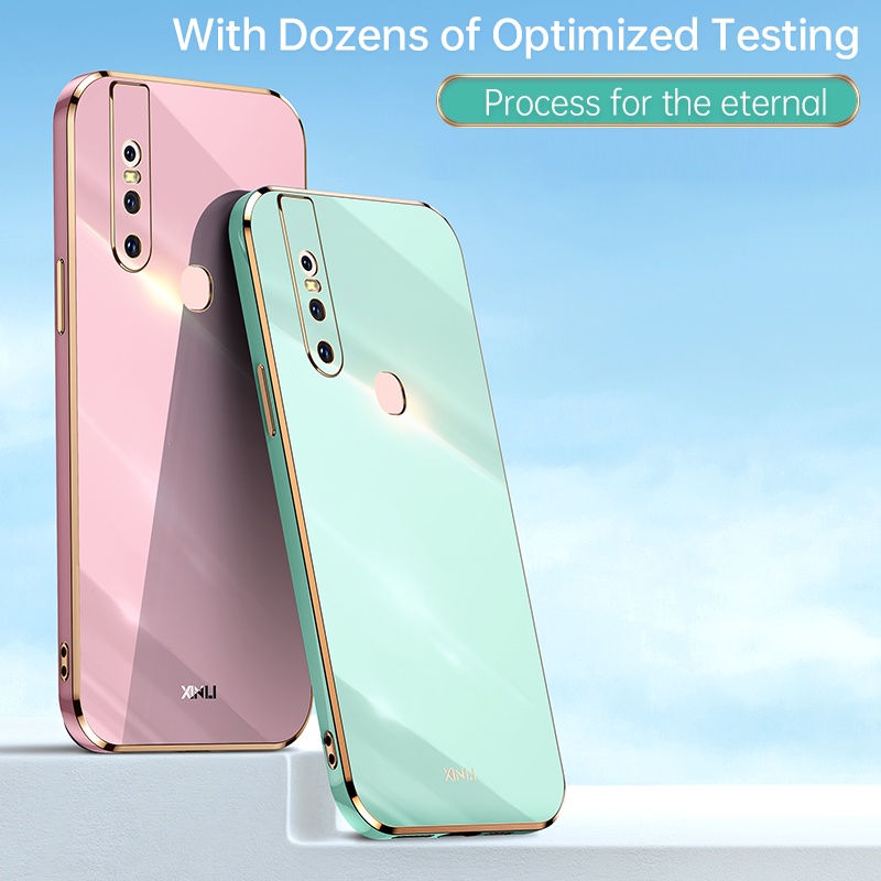 Phone Vivo V15 Square Cover Luxury Phone Case Vivo V15 New Design