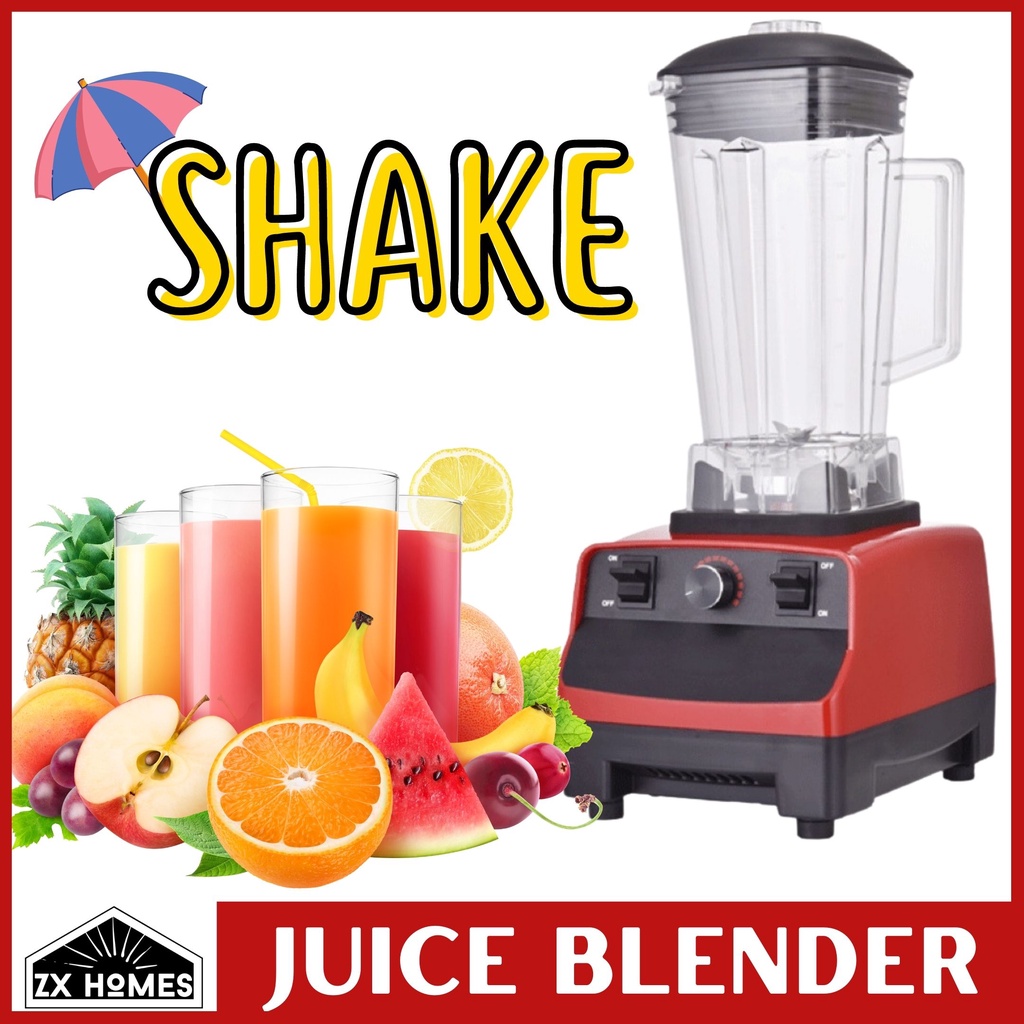 Wella Heavy Duty Commercial Blender Ice Crusher Juicers, Mixers 2L Commercial machine home