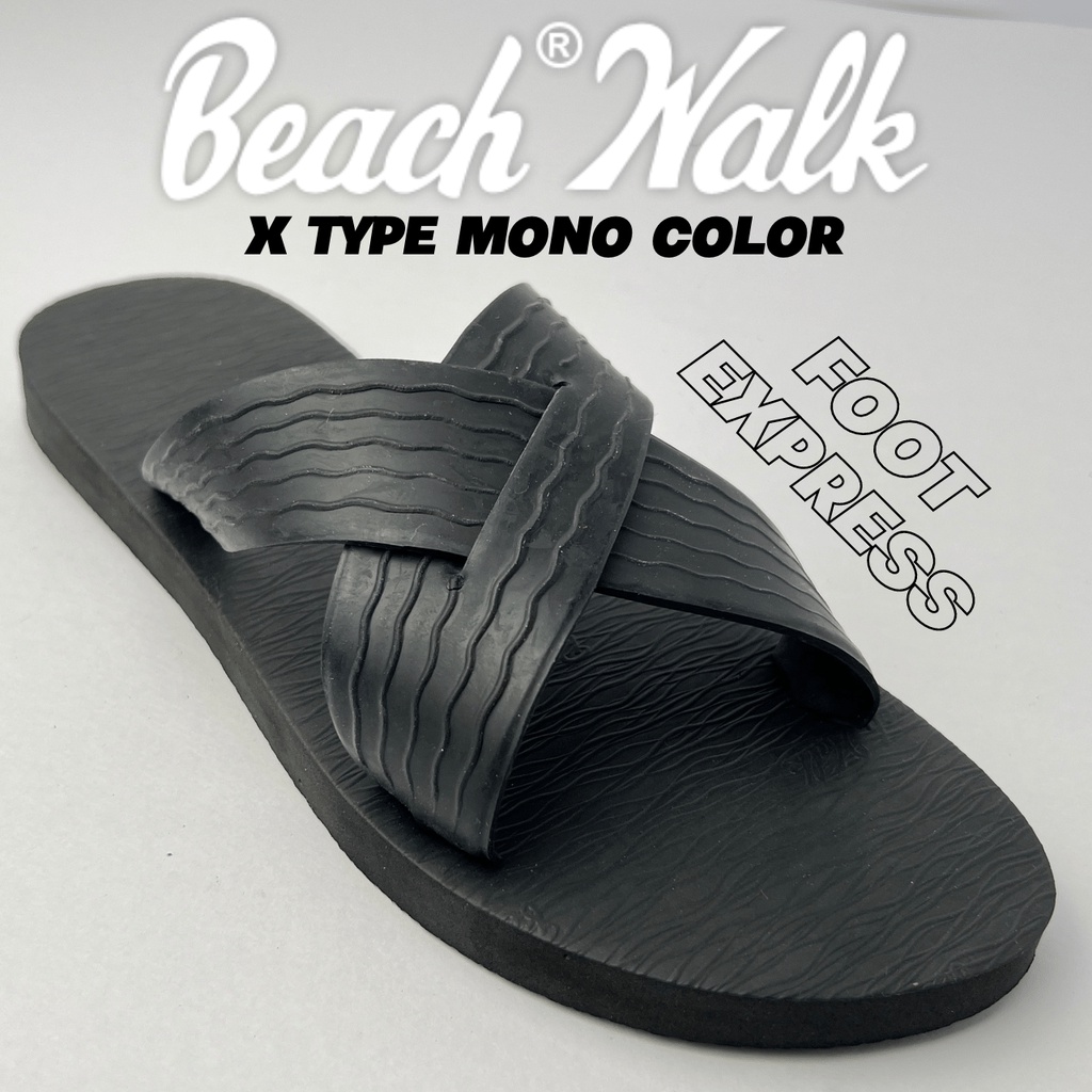 Beach walk 2025 slippers black