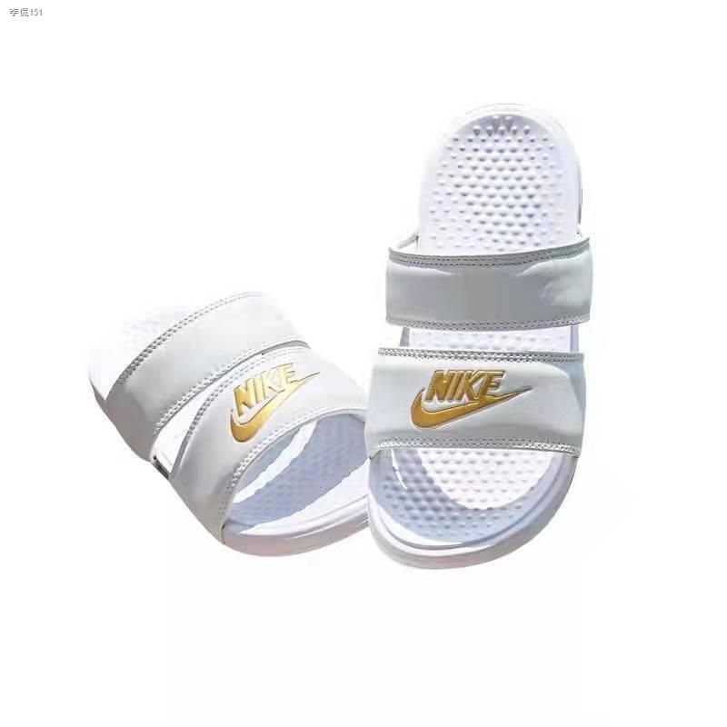 men shoe Nike Sponge Two Strap Men's Slippers 2022 | Shopee Philippines