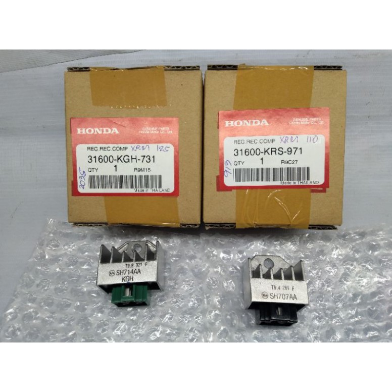 GENUINE RECTIFIER REGULATOR FOR XRM 110/Wave100/tmx155, XRM 125/Rs125