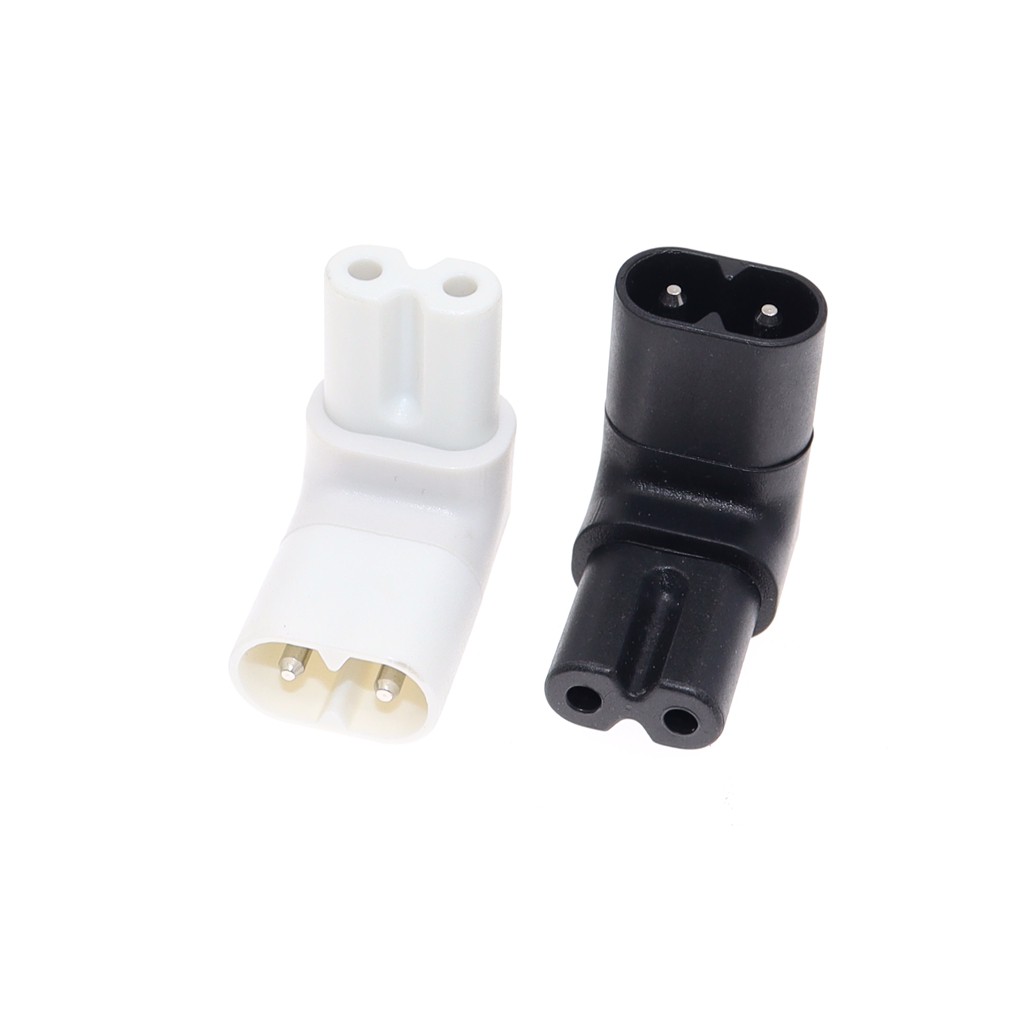 IEC320 C7 To C8 Down/Up/Right Angle Power Adapter, Figure 8 C7-C8 AC ...