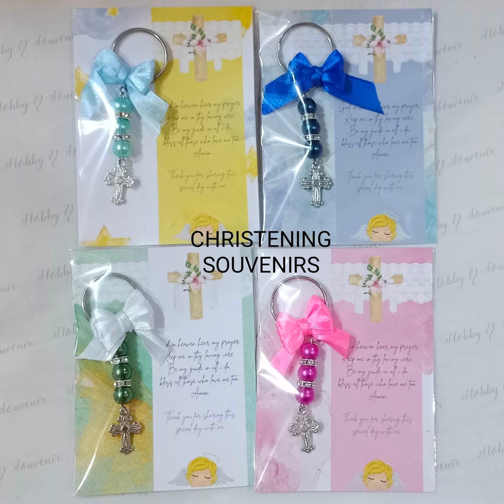 Cute Keychain for Souvenir Christening Baptism Shopee Philippines