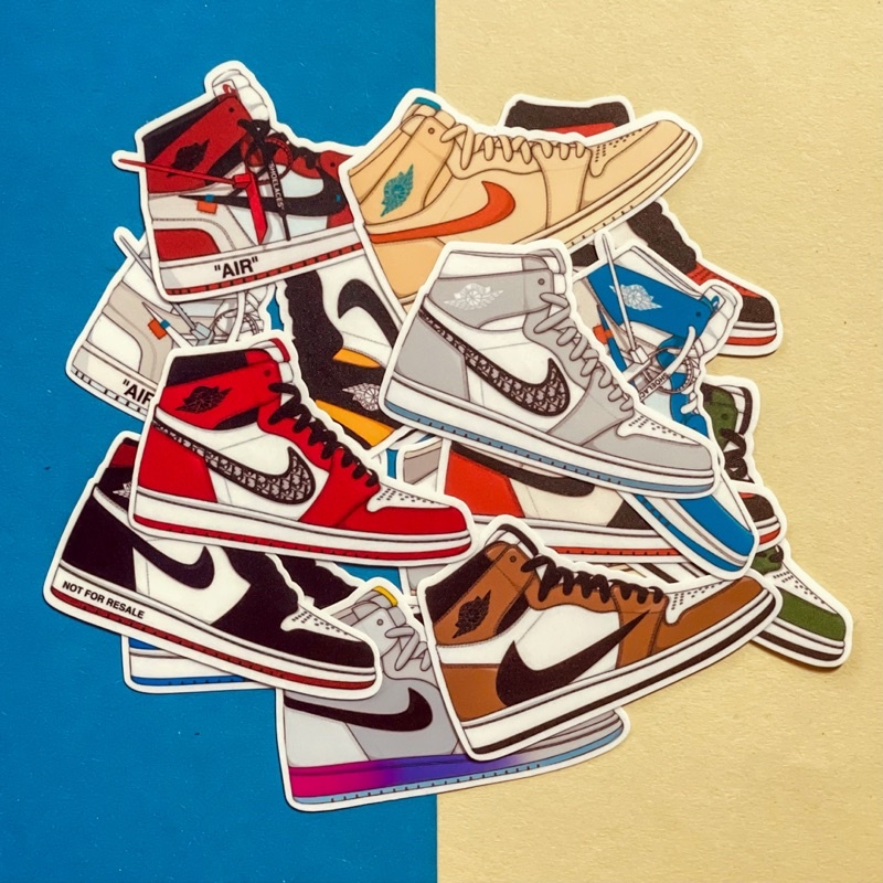 Jordan hot sale 1 sticker