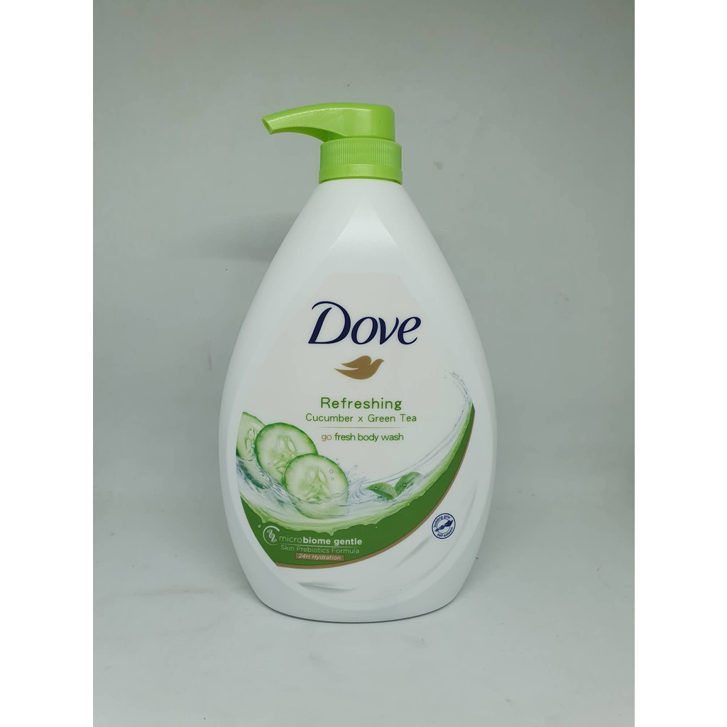 Dove Refreshing Body Wash Cucumber Green Tea 1l Shopee Philippines