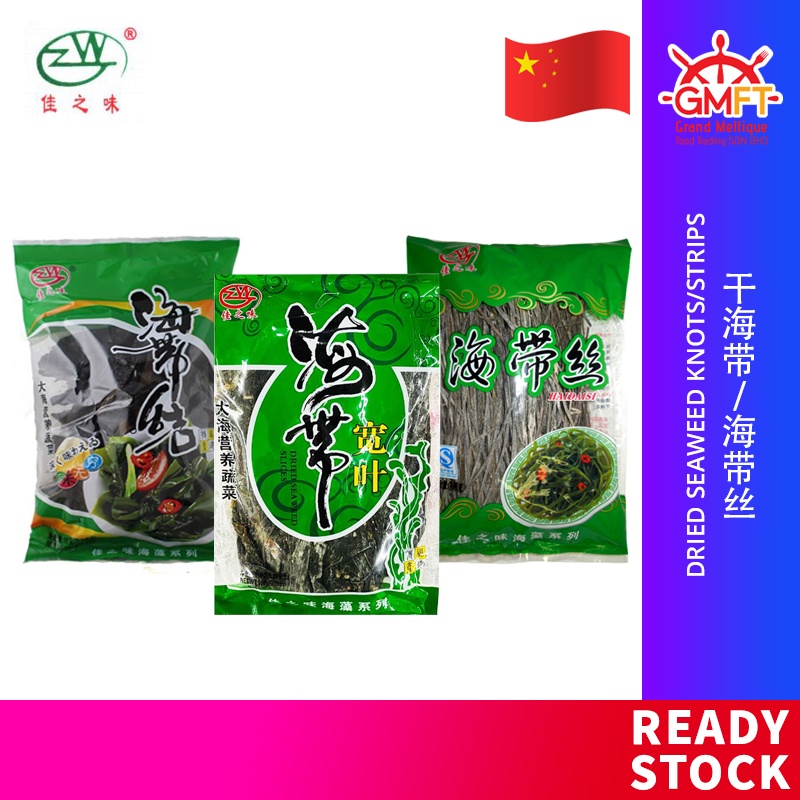 Jiazhiwei Good Flavor Seaweed Series Kelp Knot/Kelp Shredded 100g Dried