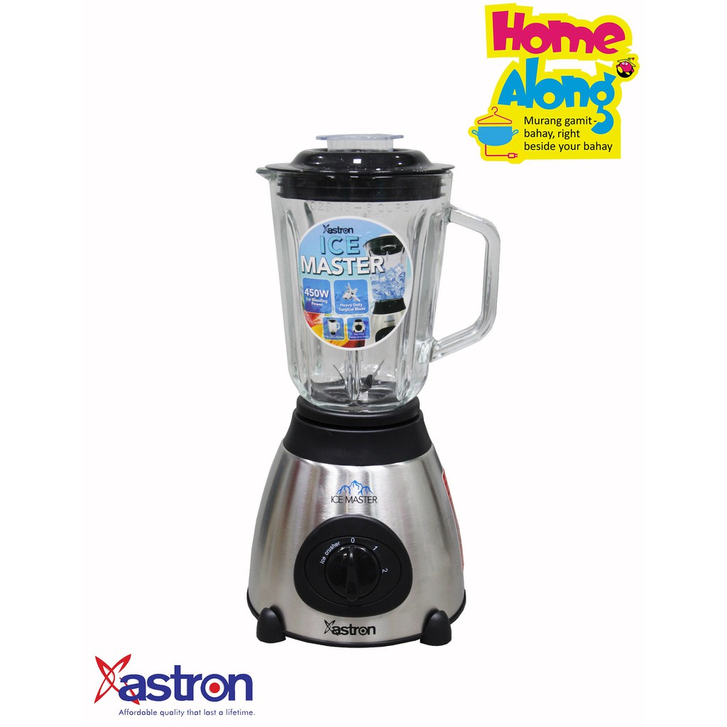 Astron Ice Master Blender and Ice Crusher with 1.5L Glass Jug (350W)