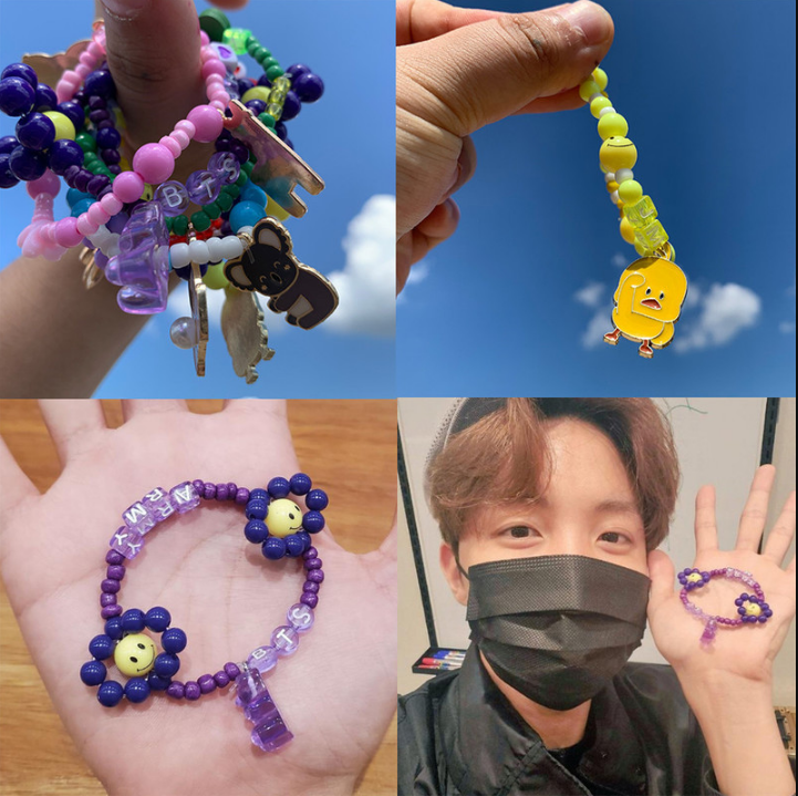 Kpop Bts Jk Suga Jhope Braceletthicker Letter Hand Rope Male and Female Student Gift Bts Peripheral Bracelet Shopee Philippines