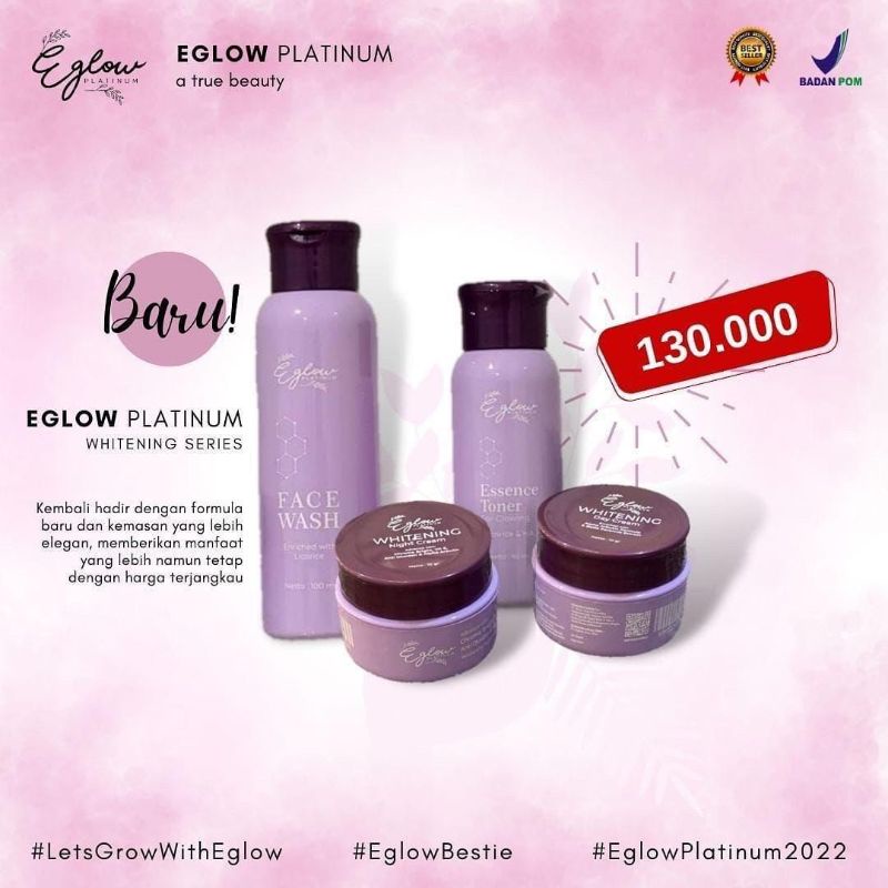 Eglow PLATINUM WHITENING ACNE ULTIMATE | Shopee Philippines