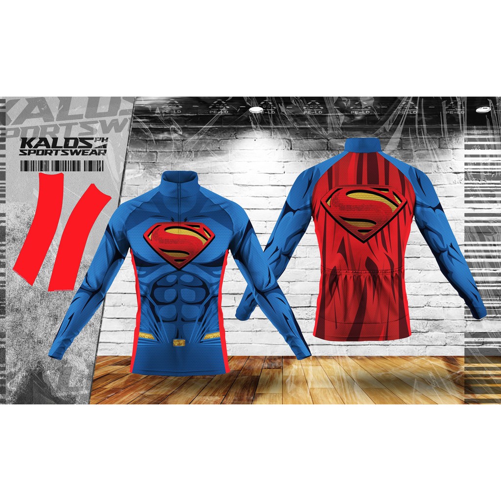 Superman cycling clearance jersey