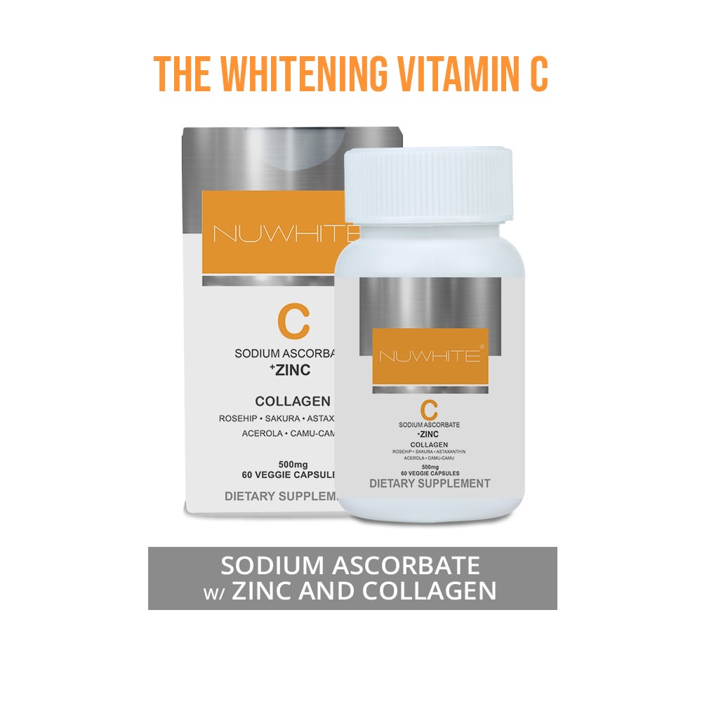 Vitamins Nuwhite Whitening Vitamin C Sodium Ascorbate with Zinc