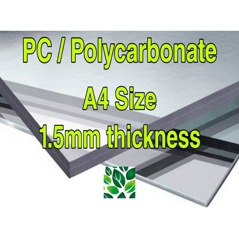 Polycarbonate Clear Plastic Sheet Shatter Resistant Easier To Cut