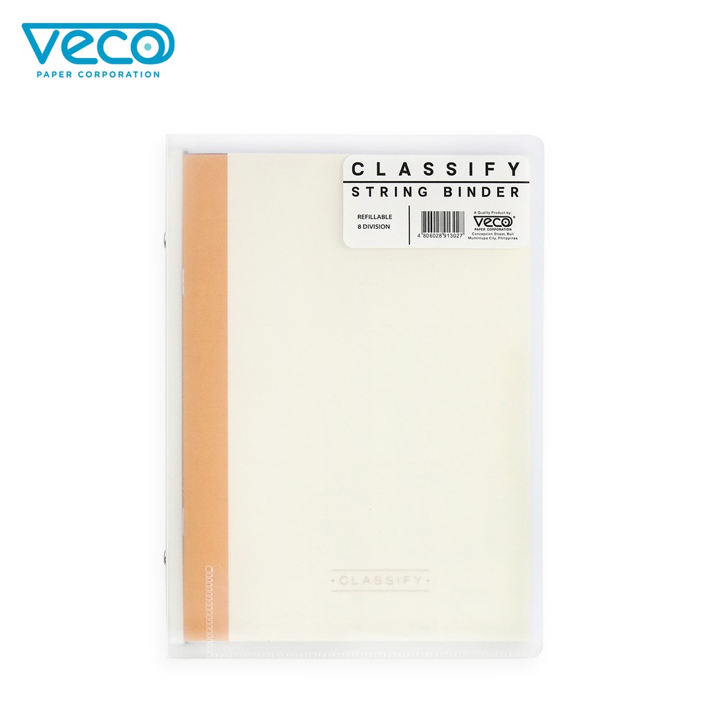 Veco Paper Classify String Binder (1 pc) | Shopee Philippines