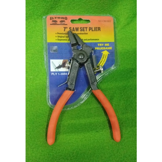 EL TORO 7" SAW SET PLIERS (GAMIT PANG HASA NG LAGARI) Shopee Philippines
