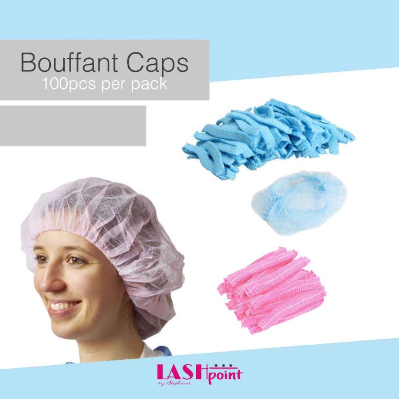 bouffant cap 100pcs per pack for Salon use Shopee Philippines