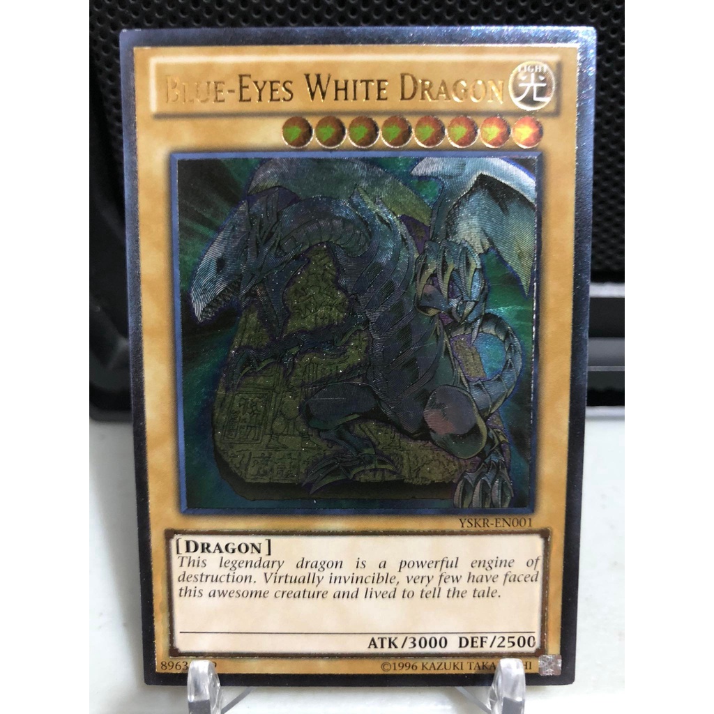 Ultimate Rare BlueEyes White Dragon YSKREN001 Unlimited Shopee