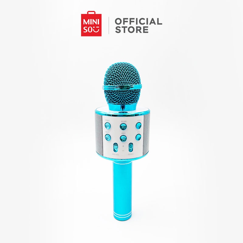 Miniso Karaoke Microphone With Built In Speaker Kg12 Shopee Philippines