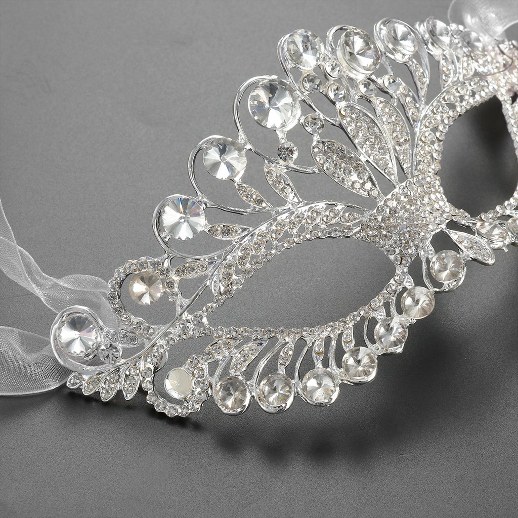 [READY STOCK] Crystal Mask Eye Rhinestone Masquerade Diamond for Women ...
