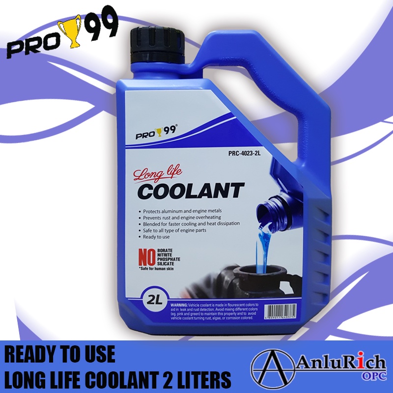 PRO 99 Long Life Coolant Blue 2L PRC-4023-2L | Shopee Philippines