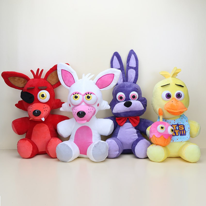 45CM Five Nights At Freddy's FNAF Freddy Fazbear Bear Bonnie Chica Foxy