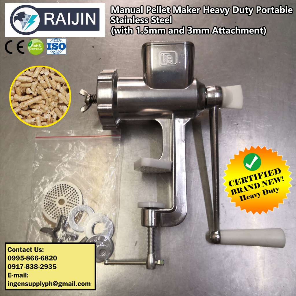 pellet maker heavy duty brand new pellet extruder pellet machine pelletizer Shopee Philippines