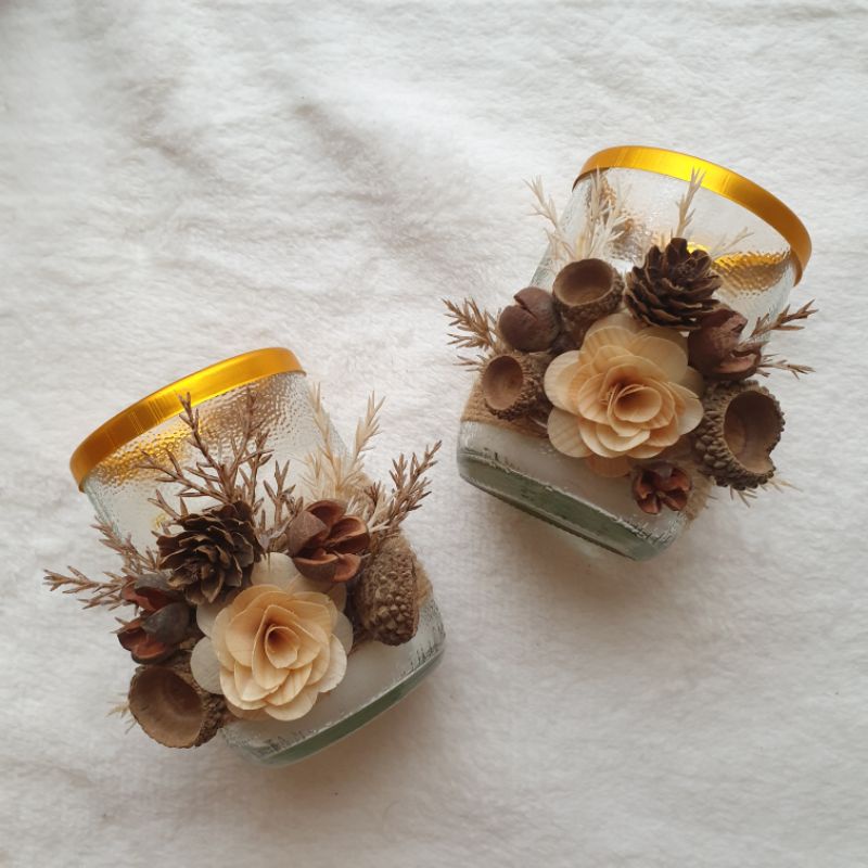 Wedding Essential Offertory Candles set (2 pieces) for wedding mass