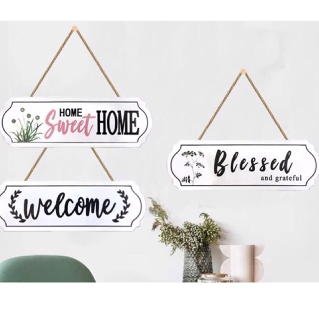 House Warming Design Wooden Wall Decor | Shopee Philippines