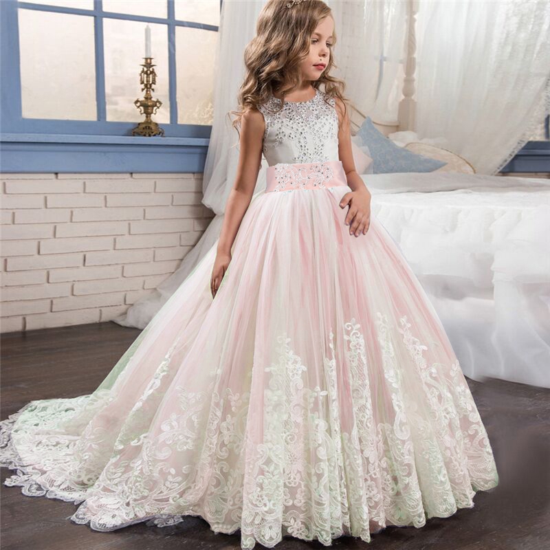 WFRV Children Girls Princess Party Gown Birthday Dress for 6 14 Years Old Shopee Philippines