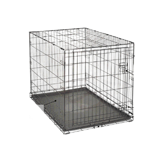 Free 5 pads Pet Cage Collapsible XXL with Poop Tray for Dog cage Cat ...