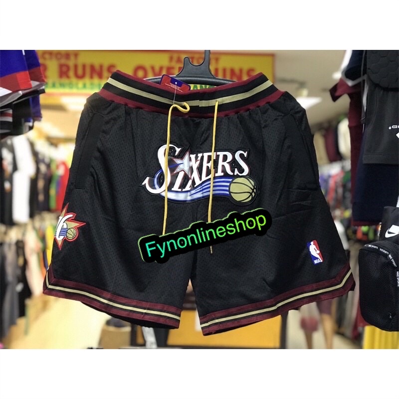 Sixers just don on sale shorts