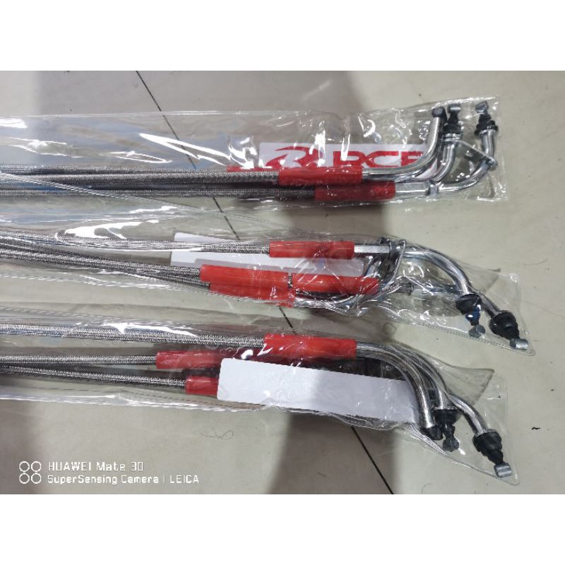 RCB ULTRA CABLE SET THROTTLE AND CLUTCH CABLE FOR SNIPER 150/155