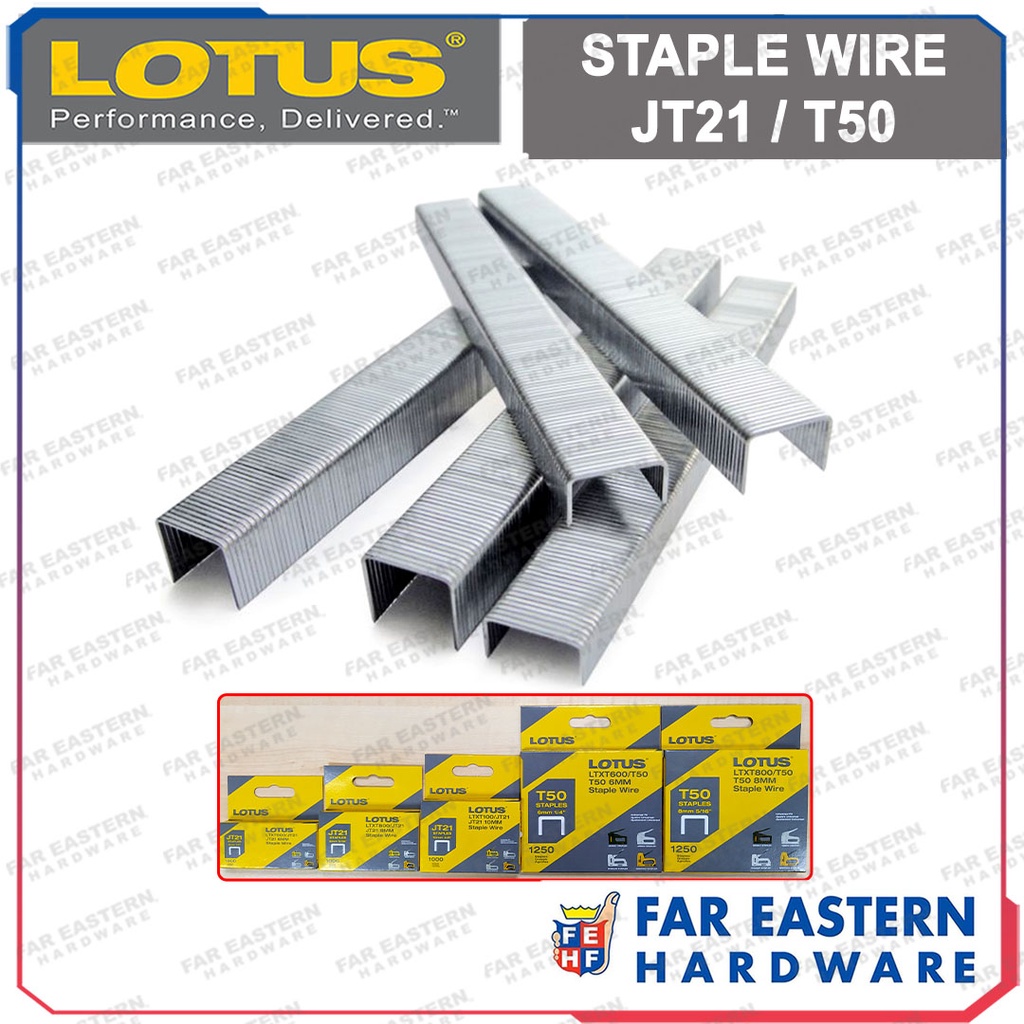 LOTUS Staple Wire JT21 / T50 LTHT Shopee Philippines