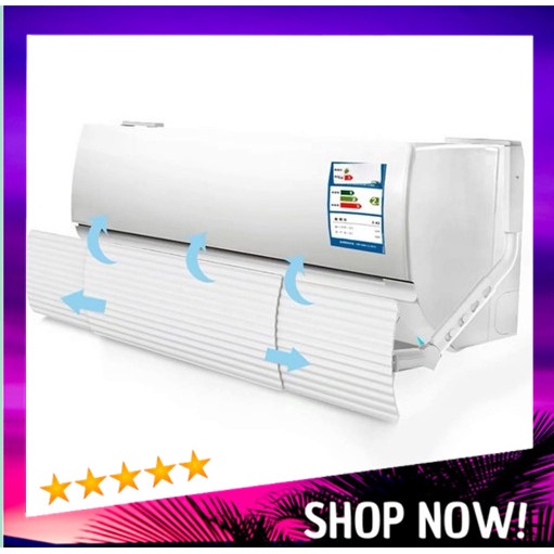 【COD】Aircon Wind Deflector / Blocker (AC unit NOT included) | Shopee ...