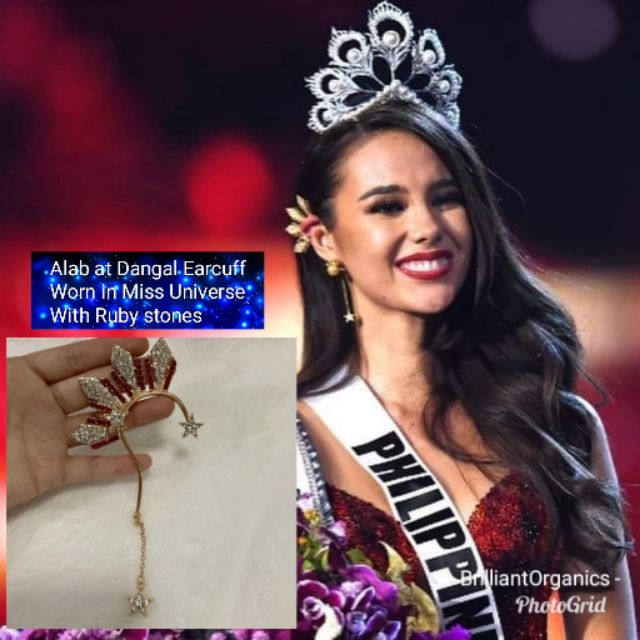 Catriona gray sale earrings miss universe