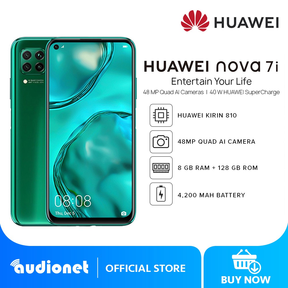 Huawei Nova 7i 8gb Ram 128gb Rom 64 Inches 48 Mp Five Ai Cameras Smartphone Shopee Philippines 7344