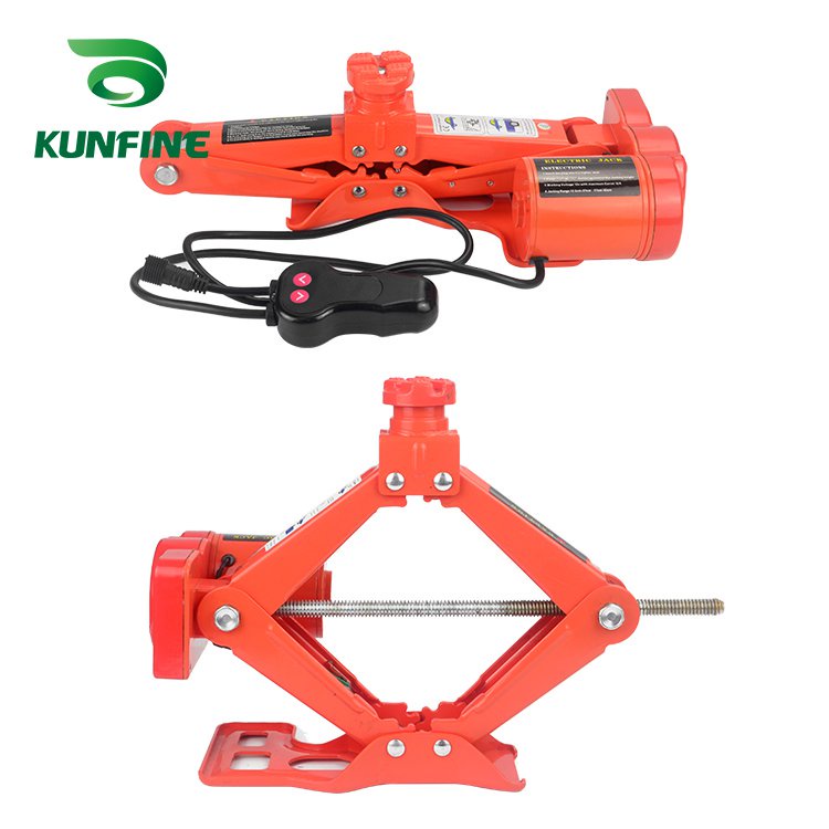 Genuine auto parts &Portable 12V 13A Max.current Car Jack 2Ton Electric Jack Auto Lift Scissor