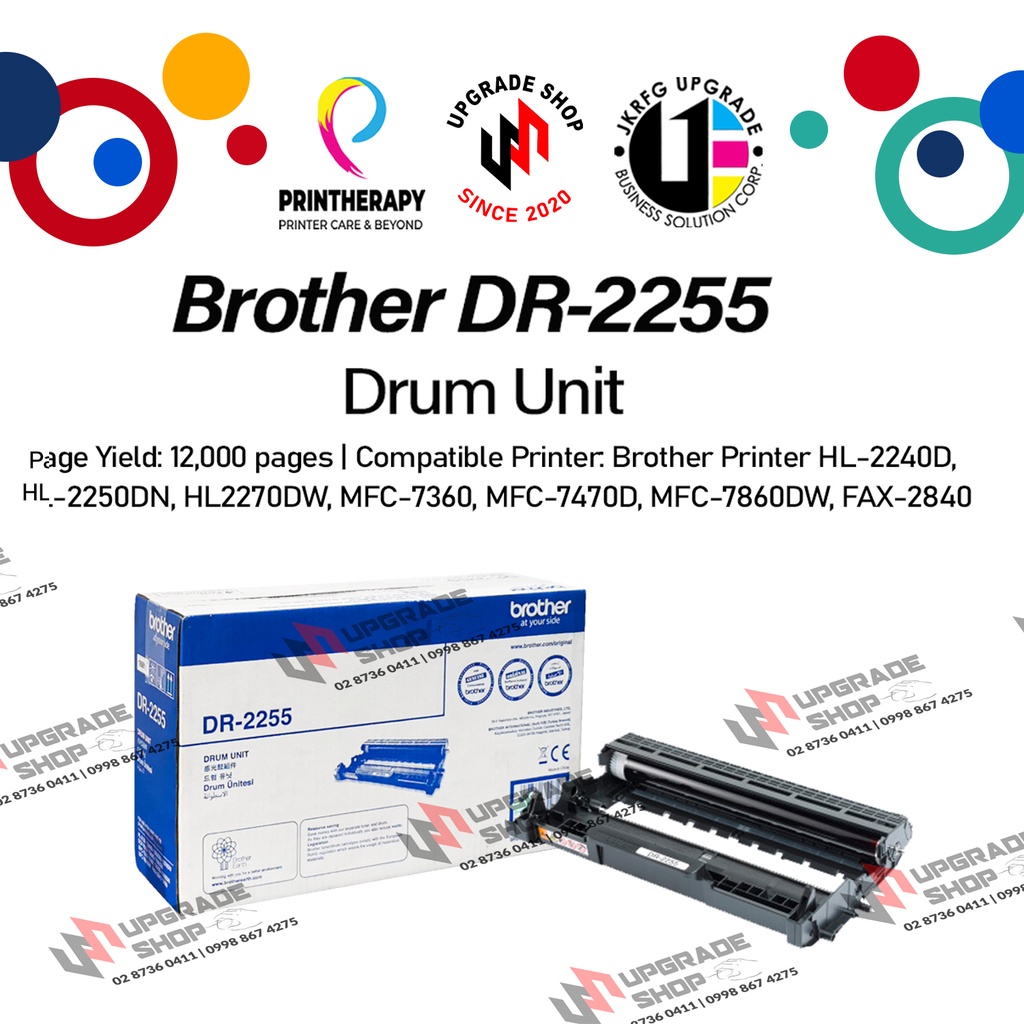 Brother DR-2255 Original Drum Unit / DR2255 / 2255 | Shopee Philippines