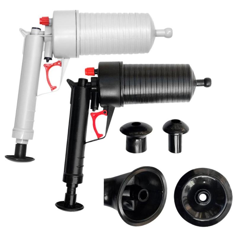 Air Power Drain Blaster Gun Toilet Dredge Plug Air Power Pump Bathroom