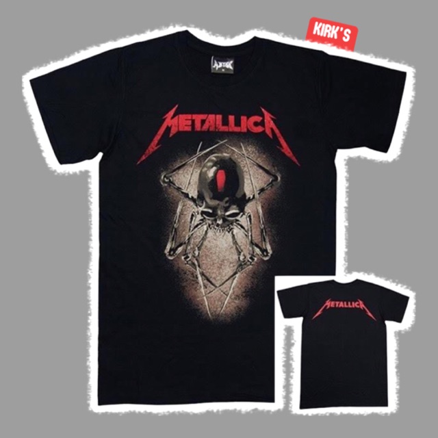 metallica spider t shirt
