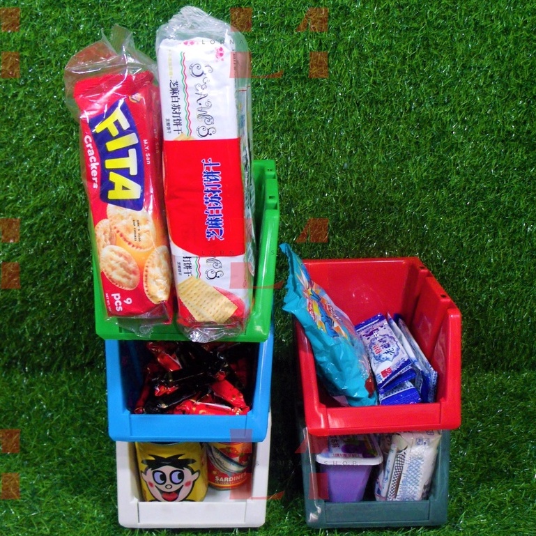 Stackable Bin Sense & Style Storage Organizer (Random) | Shopee Philippines