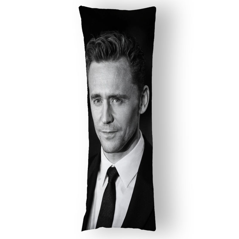 Tom Hiddleston Dakimakura Hugging Body Pillow Case DIY Custom Throw