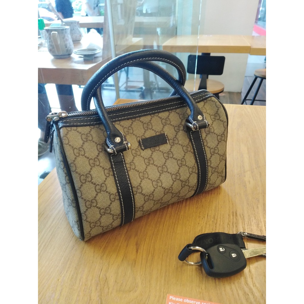 Gucci mini joy Boston bag Pre loved Shopee Philippines