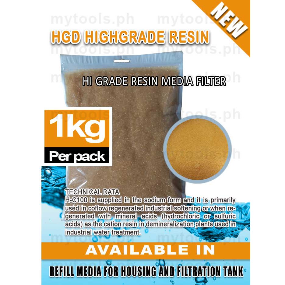 Resin Water Softener Media 1kg Shopee Philippines