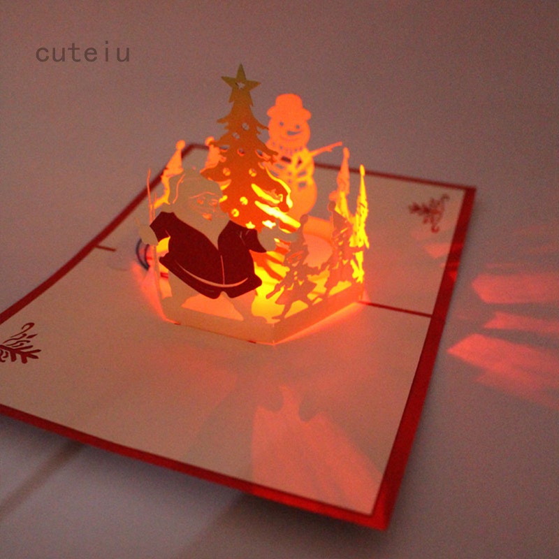Led Light Up Christmas Cards | Shelly Lighting