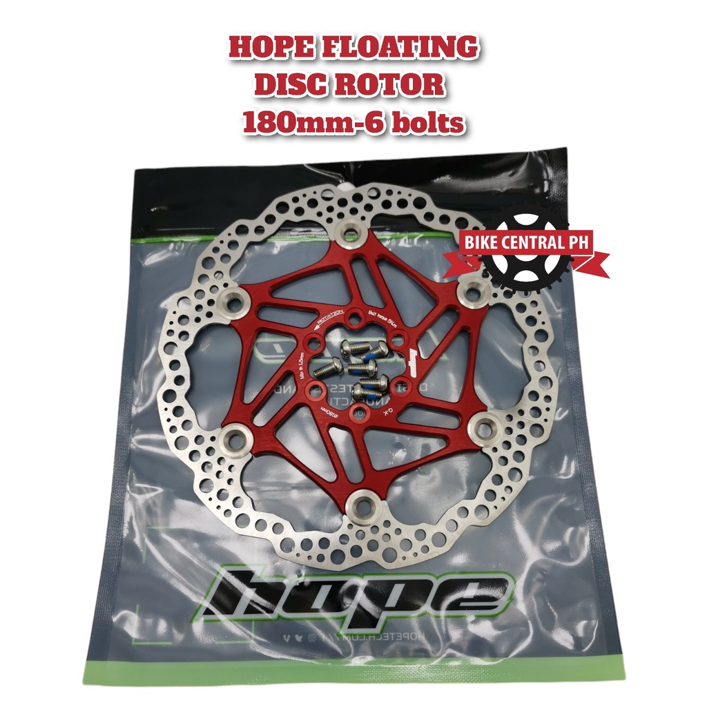 HOPE FLOATING DISC ROTOR 6BOLTS 160/180/203/220MM 1PC | Shopee