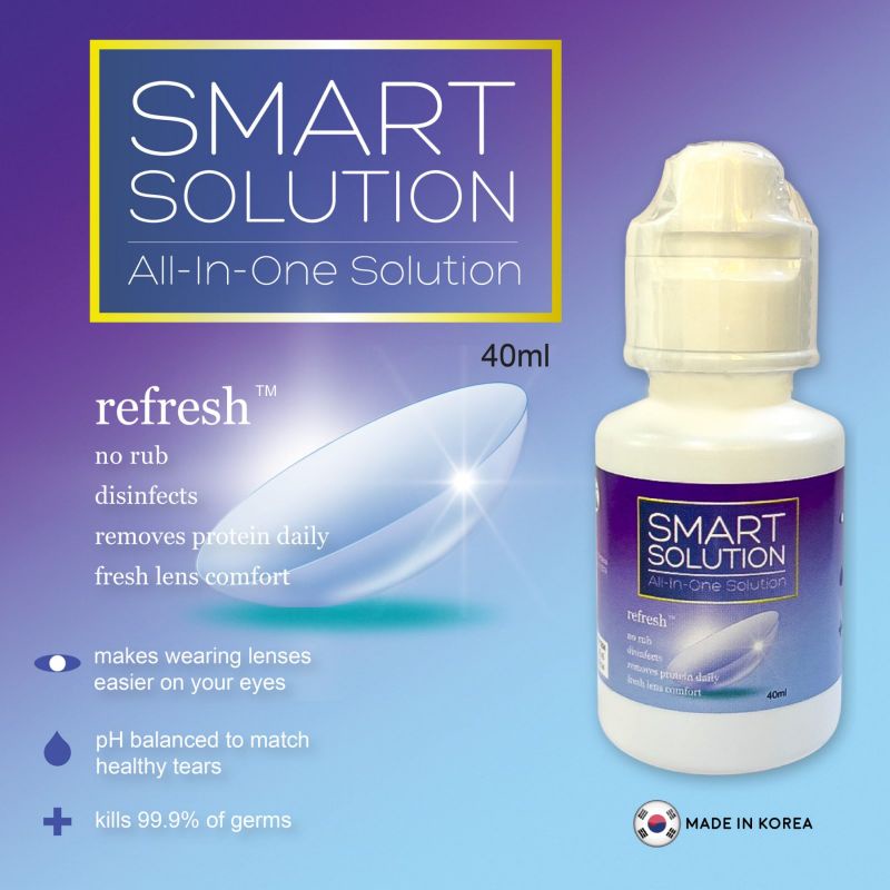SMART SOLUTION FOR CONTACT LENSES ALL IN 1 | Shopee Philippines